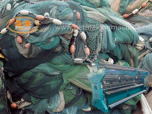 Μικρό μαλακό νάυλον χωρίς κόμπους δίχτυ του ψαρέματος διχτυού του ψαρέματος πλέγματος που κατασκευάζει τη μηχανή