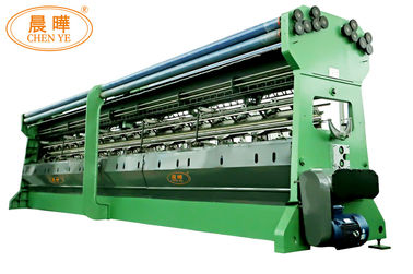 Πράσινη χρώματος πλέκοντας μηχανή 3-7.5KW στρεβλώσεων χλόης Raschel τεχνητή εξουσιοδότηση 1 έτους