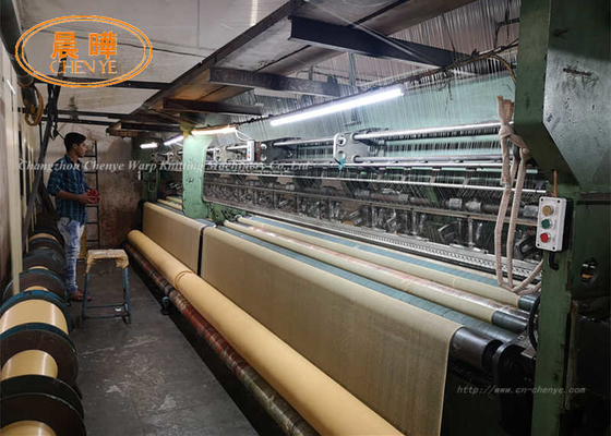 Ομαλή Λειτουργία 220'' Μηχανή Πλέξης με Κλωστή Μονής Βελόνας για Δημιουργία Σκίασης με 80% Πλάτος Εργασίας
