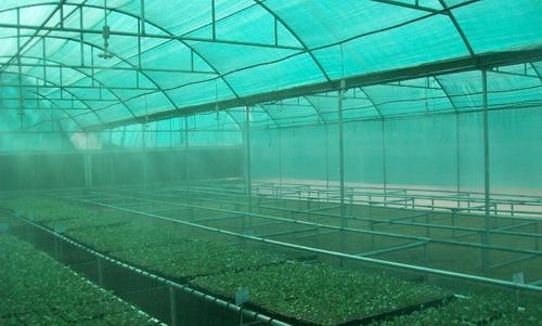 Μηχανή Δικτυώματος Σκίασης Διπλής Βελόνας Τύπου DRCA από Παρθένο Υλικό HDPE, Πράσινο Χρώμα Ηλίου, Μηχανή Παραγωγής Δικτυώματος Σκίασης
