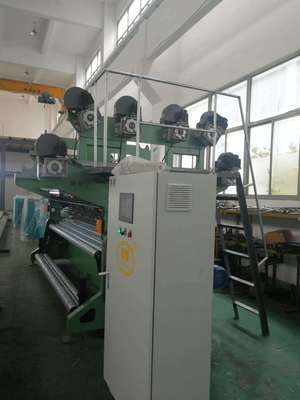 Μηχανή πλέξης σπασμάτων Raschel SRCP για την παραγωγή δικτύων κατά της χαλάζιτος