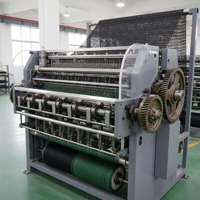 SRCP Raschel Warp Knitting Machine με μονή βελονοθήκη, σύστημα αρνητικής χαλάρωσης και ανοιχτό σύστημα εκκεντροφόρου για δίχτυα προστασίας από χαλάζι