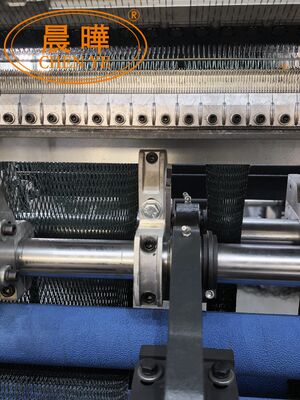 SRCP Raschel Warp Knitting Machine με μονή βελονοθήκη, σύστημα αρνητικής χαλάρωσης και ανοιχτό σύστημα εκκεντροφόρου για δίχτυα προστασίας από χαλάζι