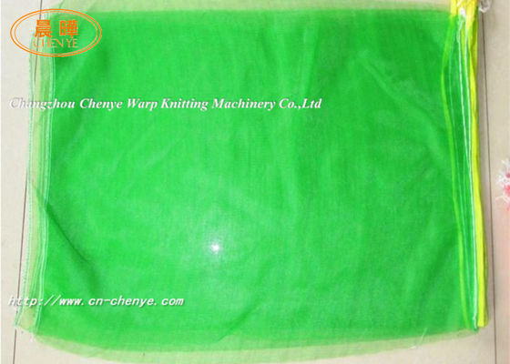 Μηχανή τσάντας με δίχτυ κρεμμυδιού Πλεκτομηχανή Liba Warp για πλαστικό προειδοποιητικό δίχτυ