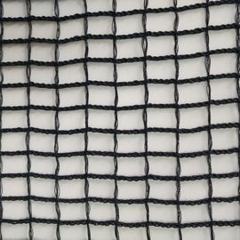 Τετραγωνικό δίχτυ του ψαρέματος δικτύου πλέγματος που κατασκευάζει τη μηχανή τον ενιαίο φραγμό βελόνων, μπλε χρώμα