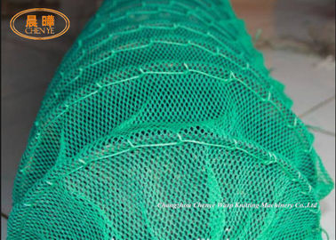 Δίχτυ του ψαρέματος που κατασκευάζει τη μηχανή την ενιαία πλέκοντας μηχανή στρεβλώσεων Raschel συνοδοντώσεων τροχών βελόνων κλειστή φραγμός